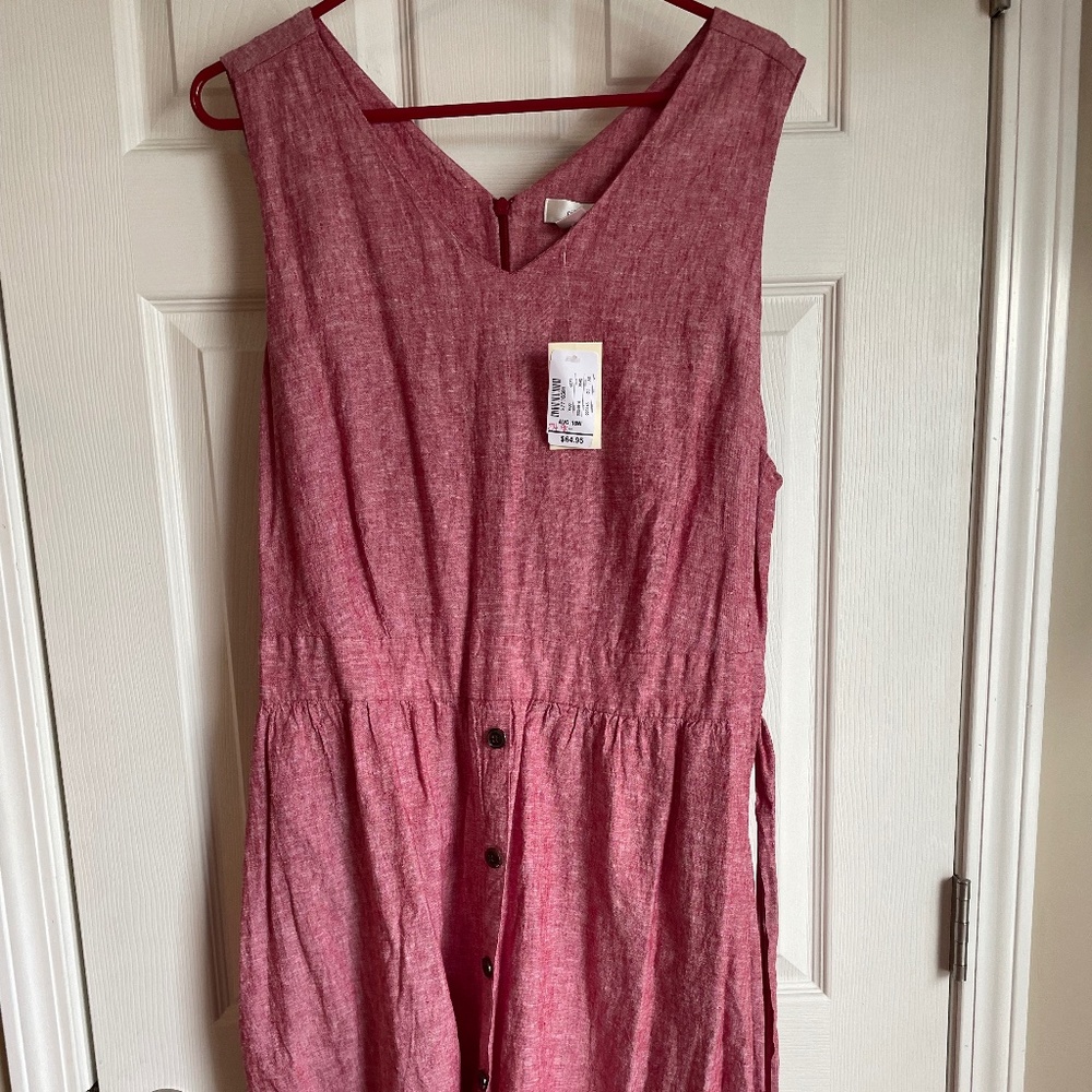 CJ Banks red dress size 18W - NWT